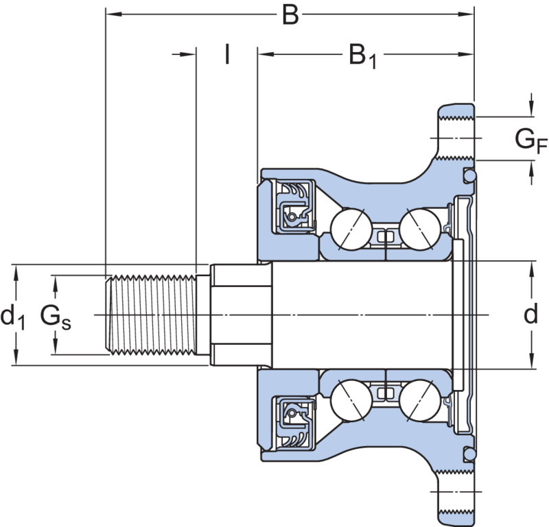 SKF Agri Hubs BAA0004